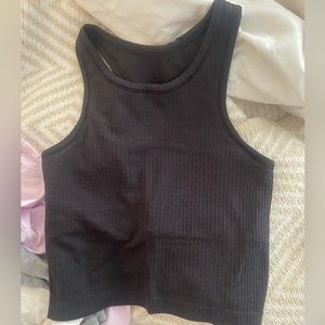 NWOT lululemon cropped ebb to street tank